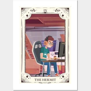 The Hermit Tarot Card Posters and Art